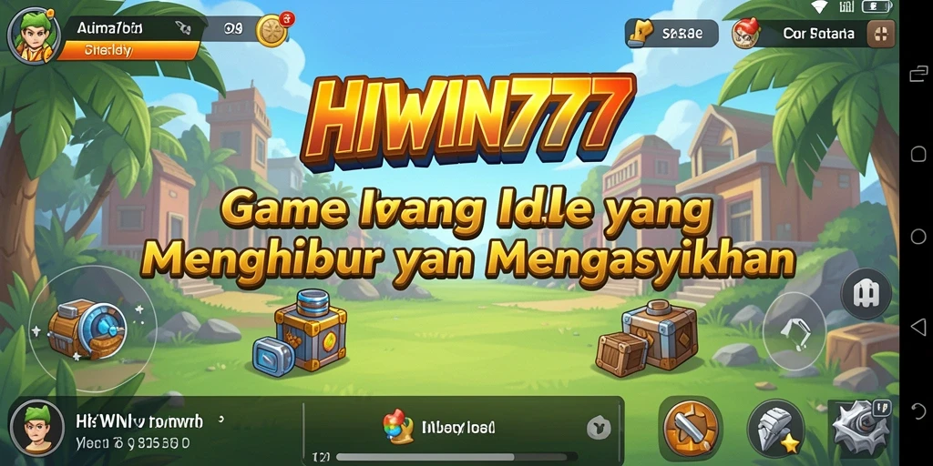 Screenshot gameplay HIWIN777 menampilkan aksi seru dan menarik di dunia Idle.