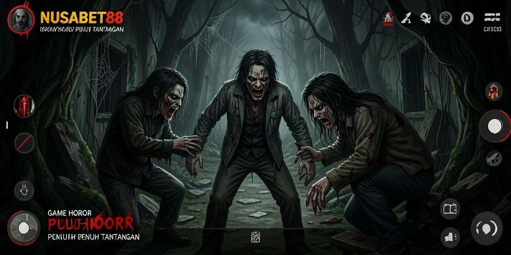 Tampilan menakutkan dari gameplay NUSABET88 yang mendebarkan.